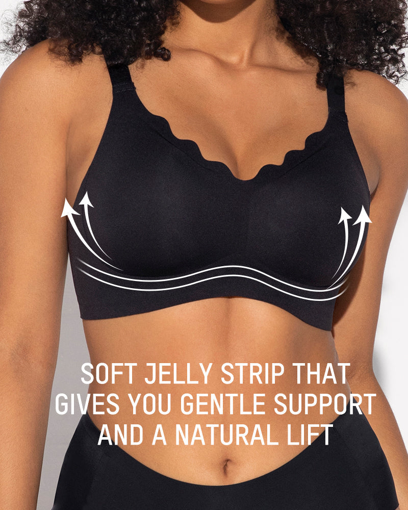 Clara - Seamless Smoothing Push-Up Jelly Bra