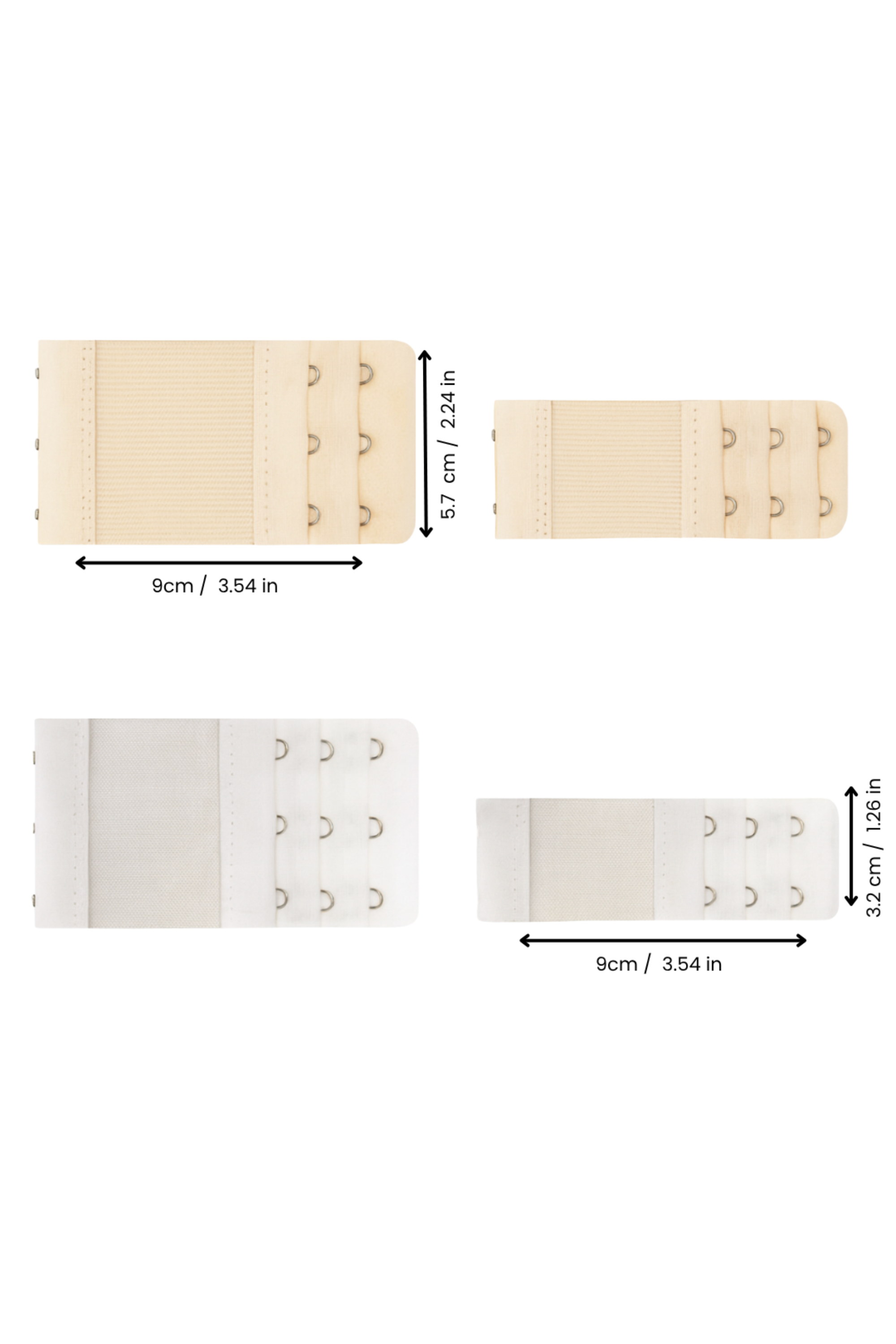 SureShape Adjustable Bra Extension Set