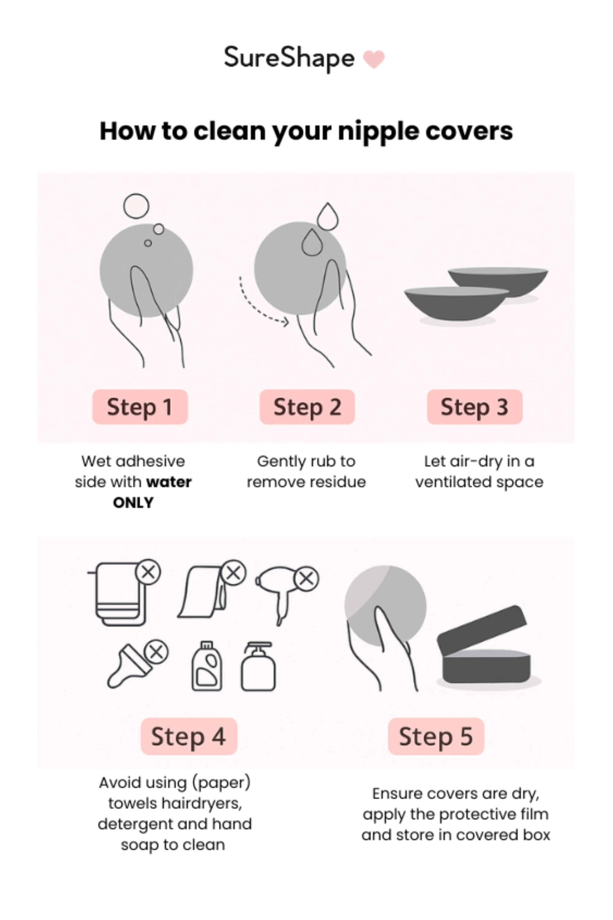 Premium Seamless Silicone Nipple Covers