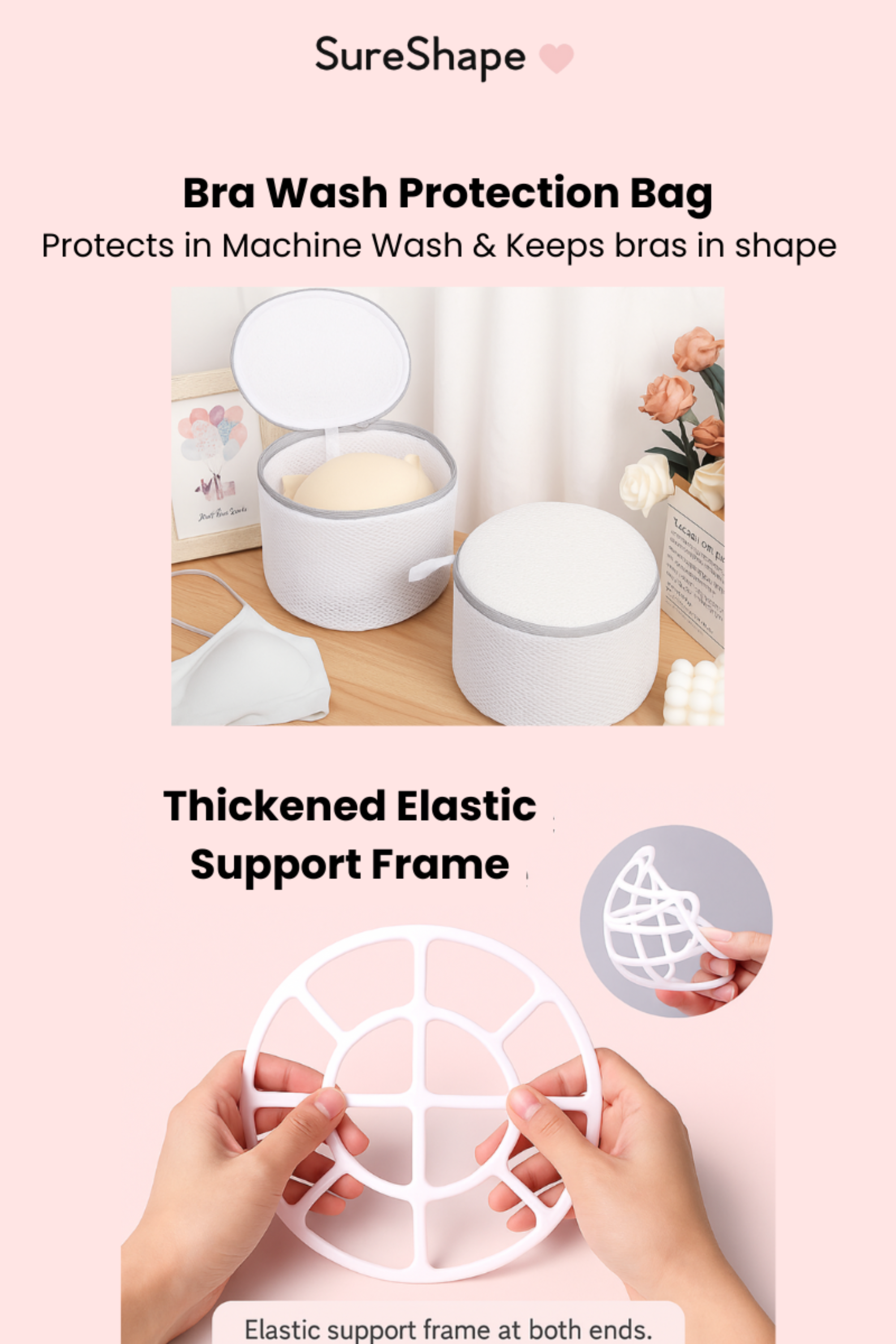 SureShape Protective Bra Wash Bag